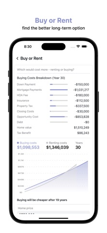 Numio - Financial Calculators Screenshot 2 of 5