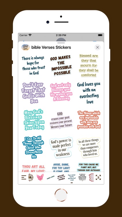 Bible Verses iStickers