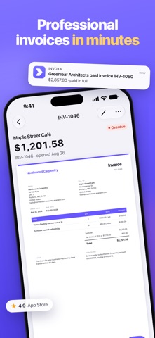 Invoxa: Invoice Maker Screenshot 1 of 10