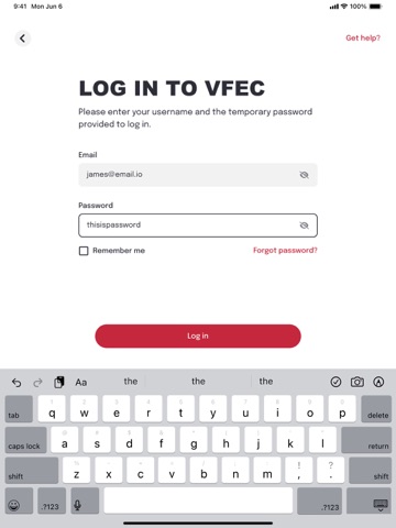 VFEC - National Urban League iPad screenshot
