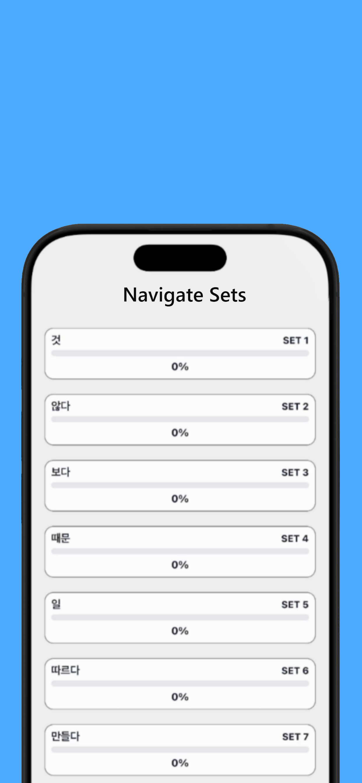 StudyBuddy Korean Vocabulary screenshot 4