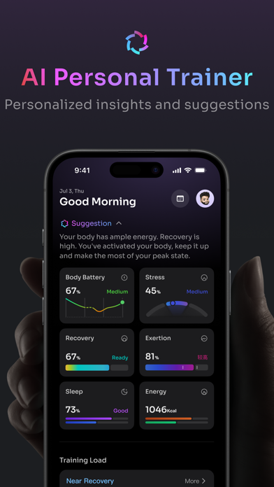PeakWatch: AI Personal Trainer Screenshot
