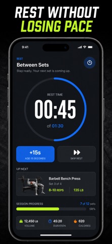 Workout Planner Gym Log Screenshot 5 of 9