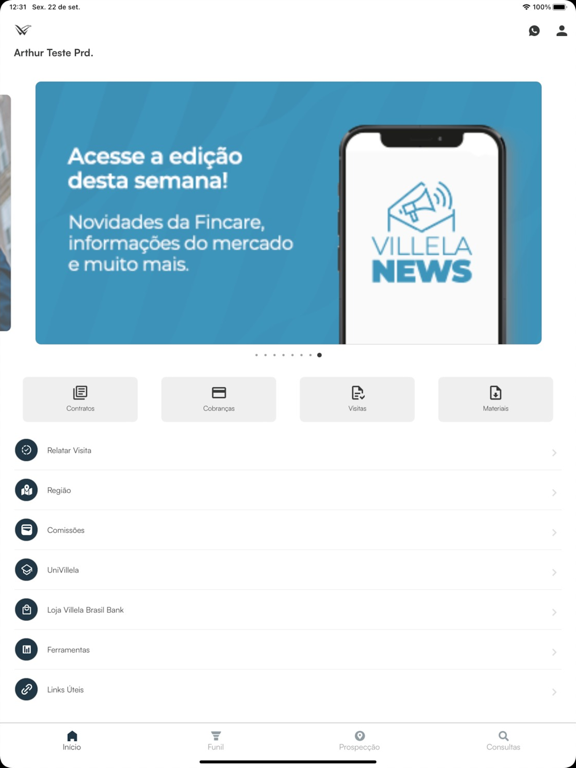 Screenshot #4 pour Villela Brasil Bank Franqueado