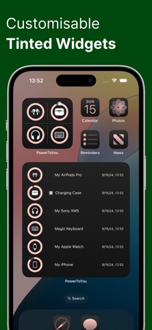 Battery Widget: PowerToYou App Store preview screenshot 6