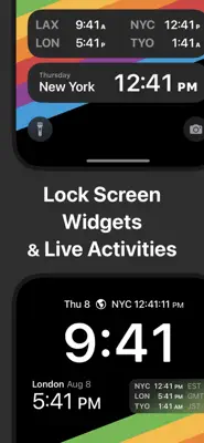 World Clock Time Zone Widgets 3