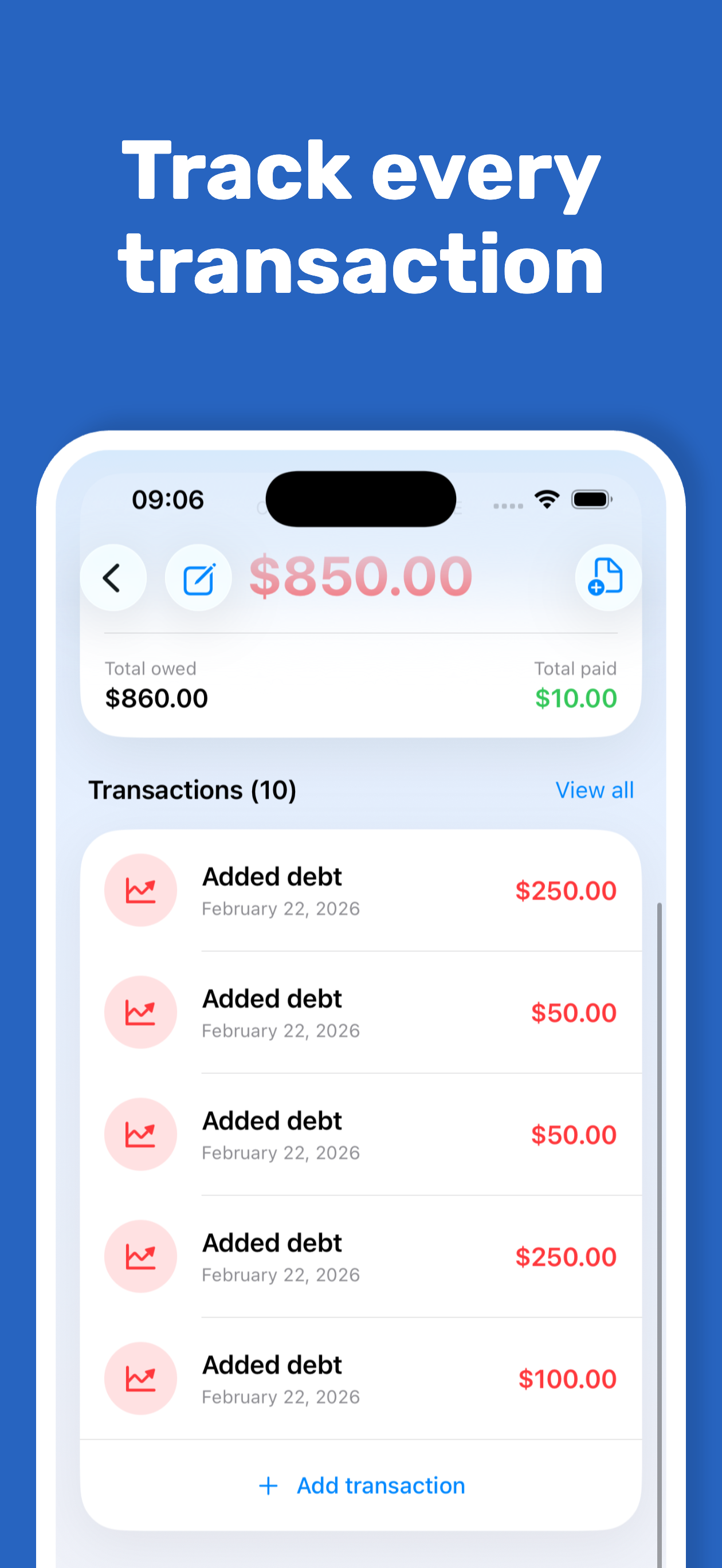 Who Owes Me - OweList screenshot 4