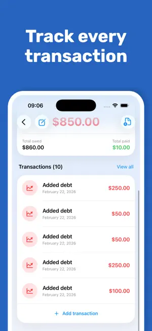 Who Owes Me - OweList screenshot 4