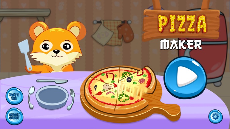 Crazy Pizza Maker Cooking Game