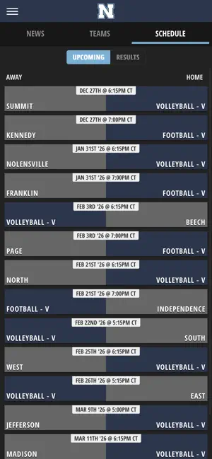 Newberry High School Athletics screenshot 3