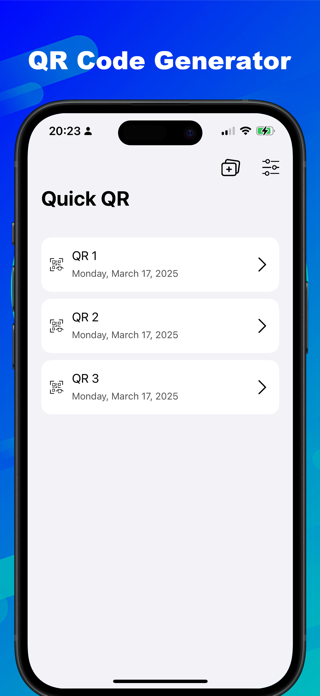 QuickQR - Build your QR Code Screenshot 1 of 1