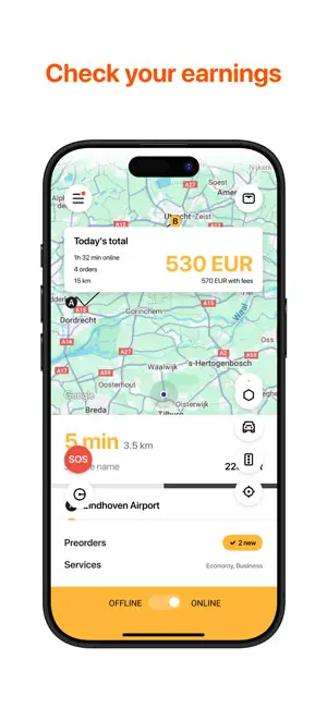Taxionspot Driver screenshot 1