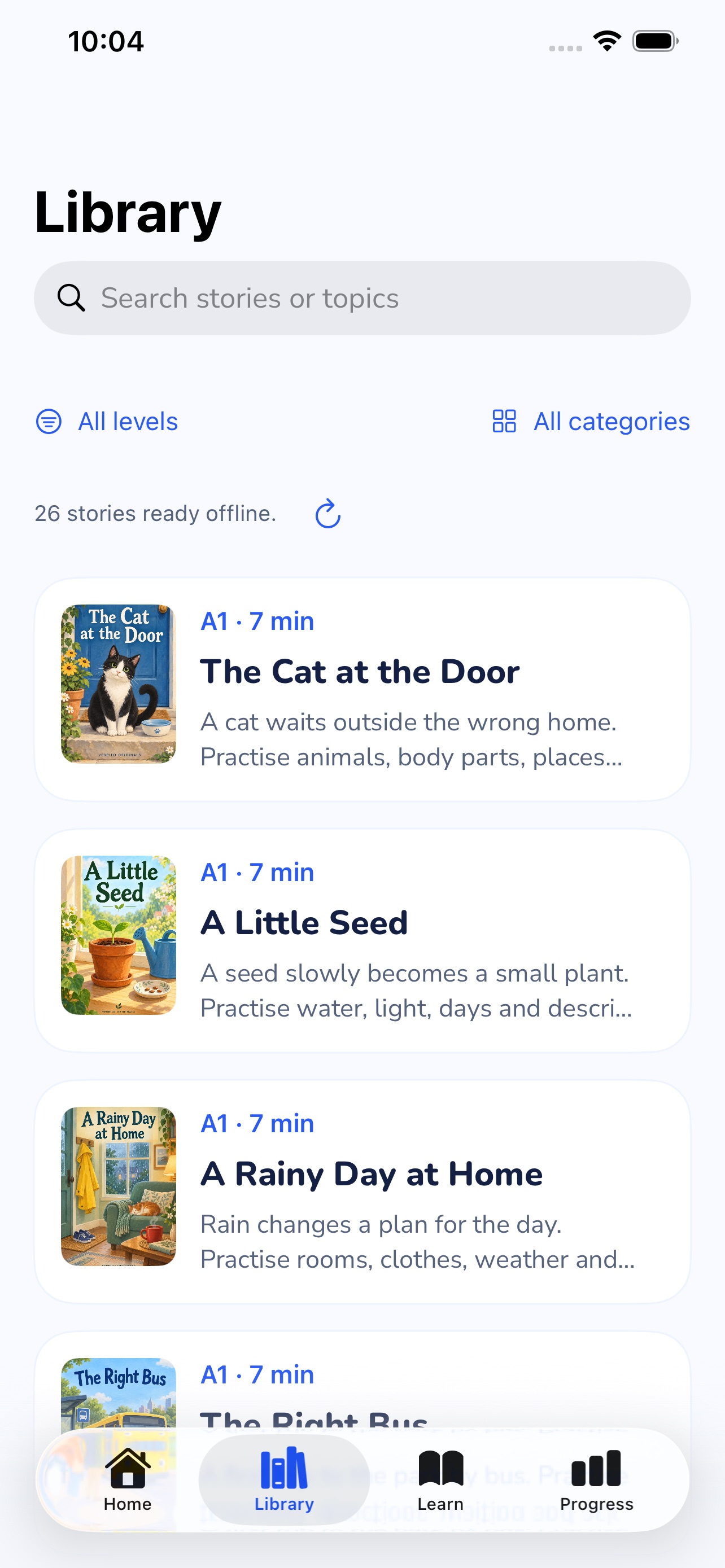 Screenshot 2 of Verbilo: Learn English with AI