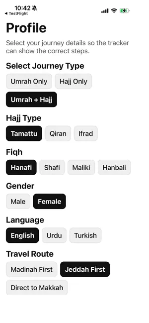 hajjandumrah.app screenshot 1