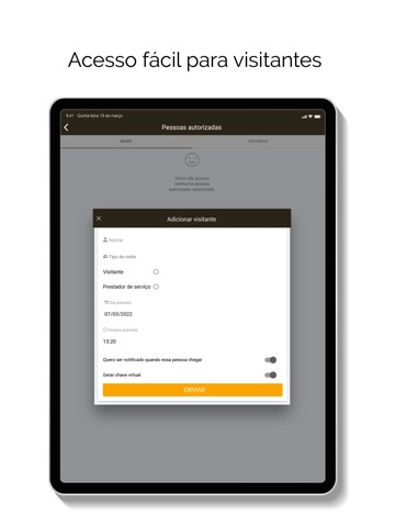 Ideal Security iPad screenshot
