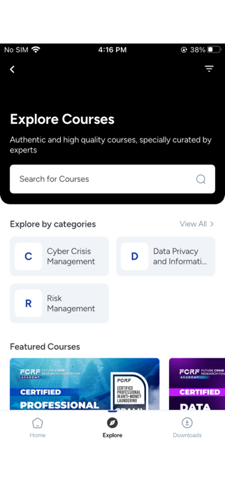 FCRF Academy Screenshot 3 of 5