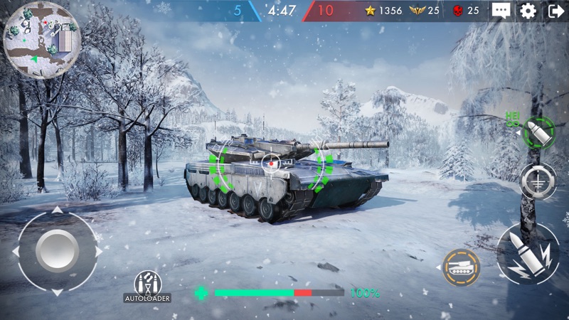 Tank Warfare: PvP Tanks Blitz screenshot 6
