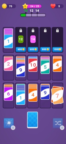 Card Sort! Puzzle Screenshot 6 of 7