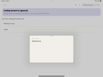 Infinite Gratitude iPad screenshot