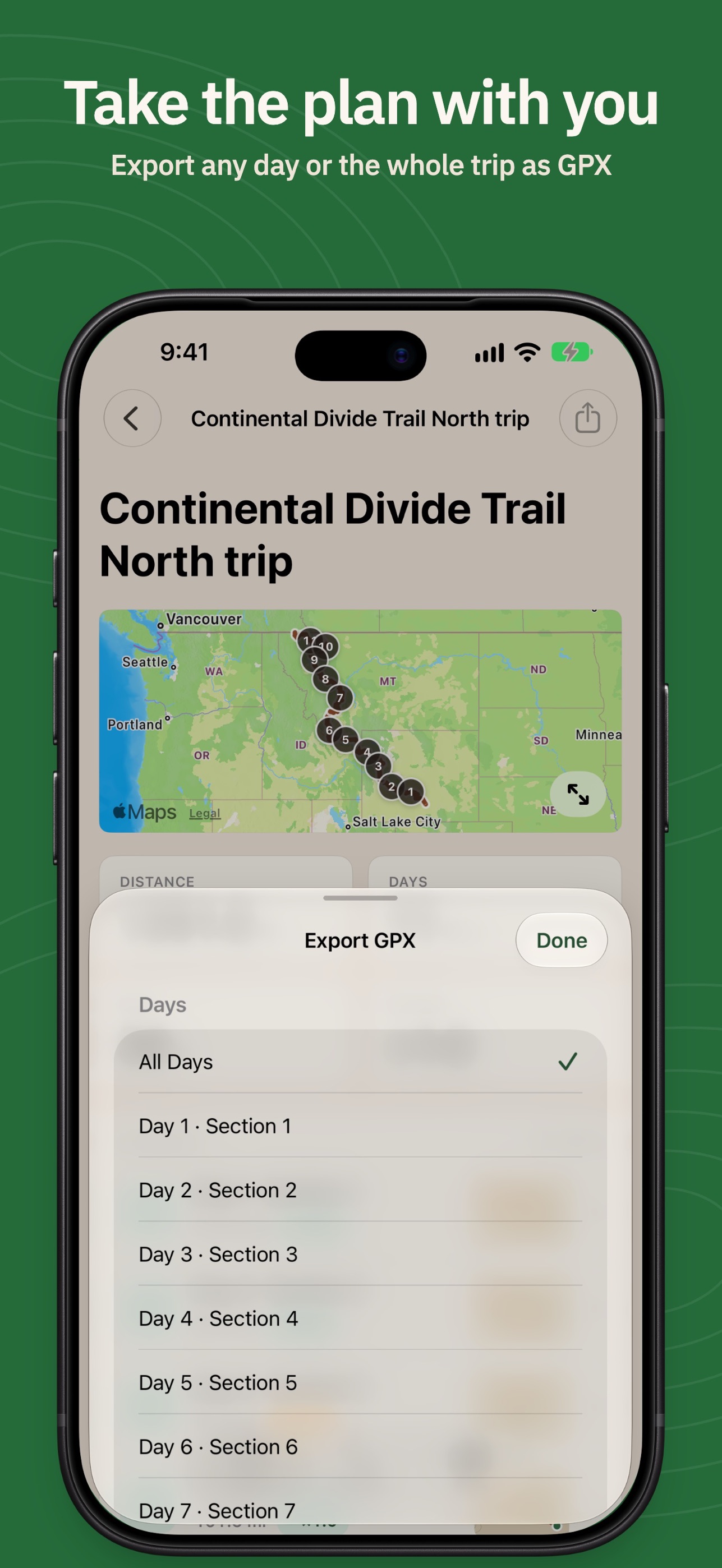 Screenshot 7 of GPXplore: Backcountry Planner