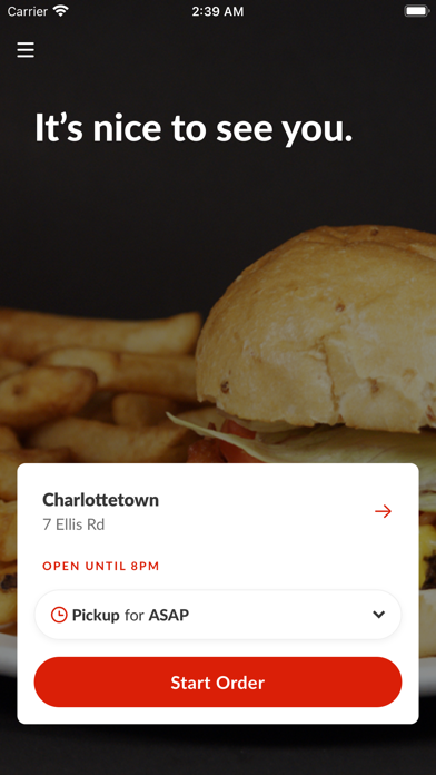 App screenshot
