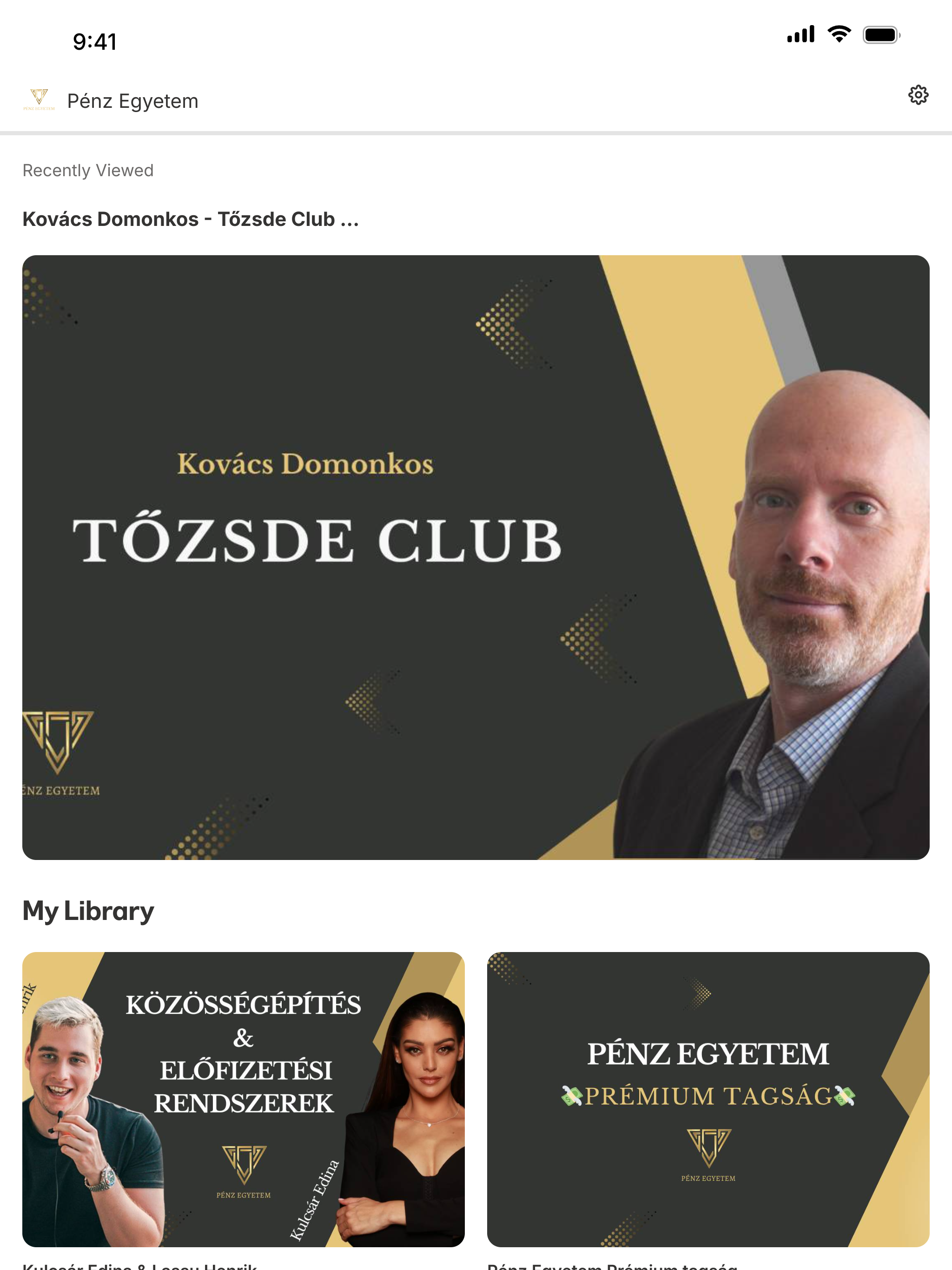 Pénz Egyetem screenshot 6