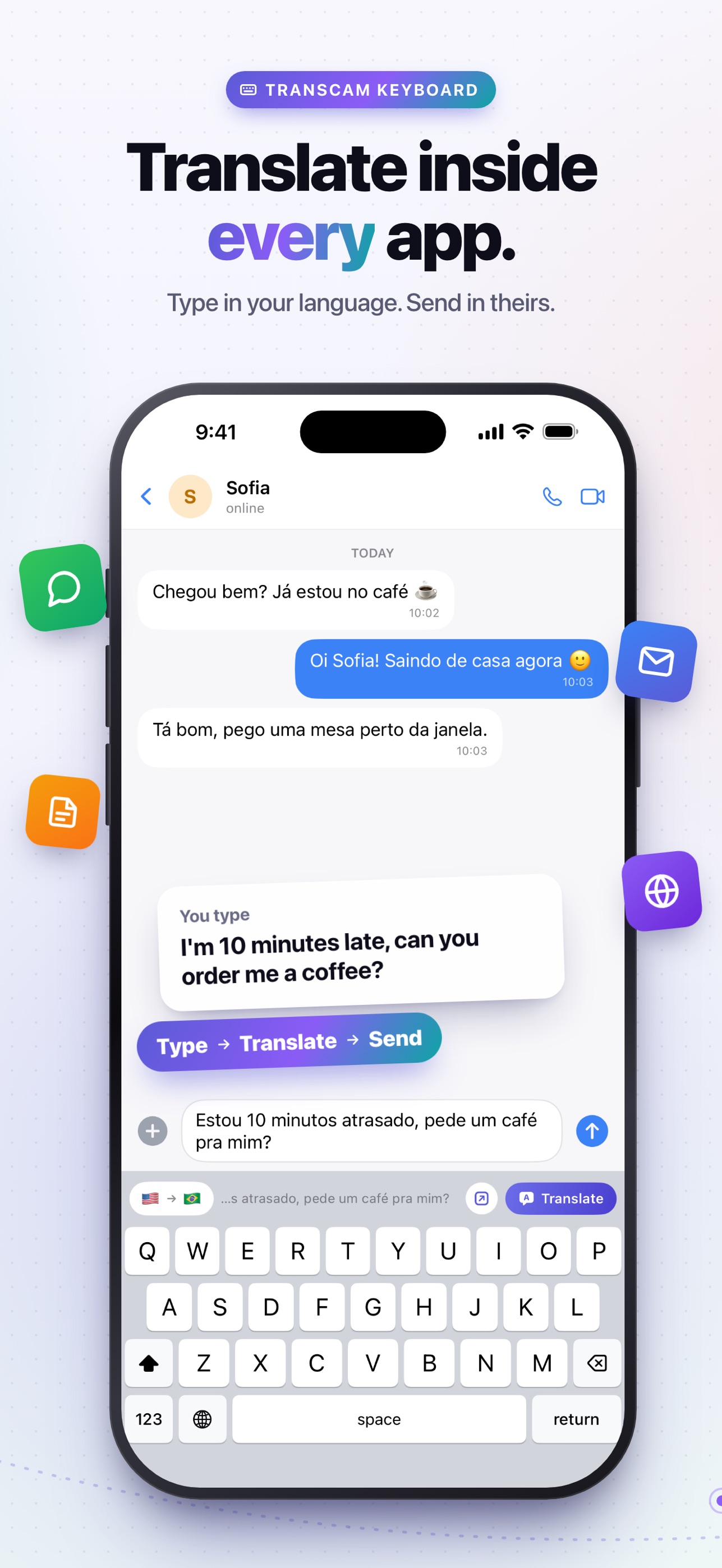 Screenshot 5 of Transcam: Translator & Camera