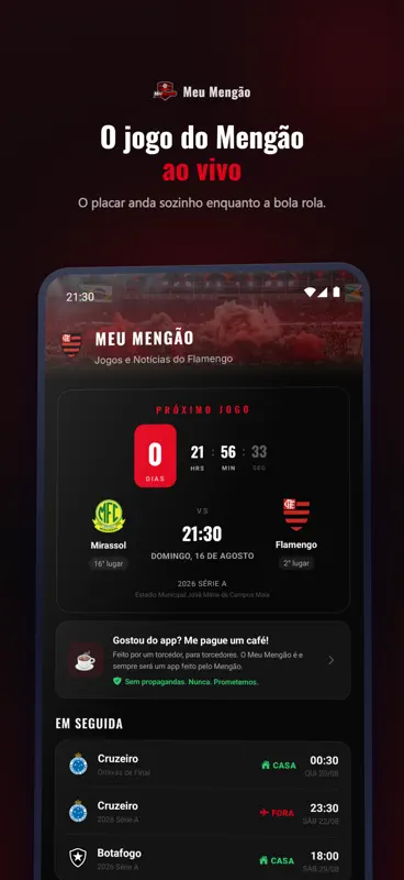 Meu Mengão screenshot 1 of 8