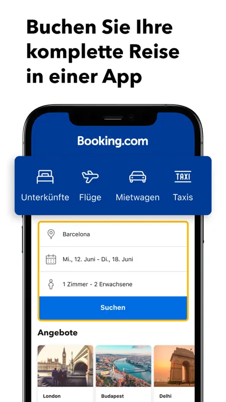 Booking.com: Hotel Angebote screenshot 1 of 7
