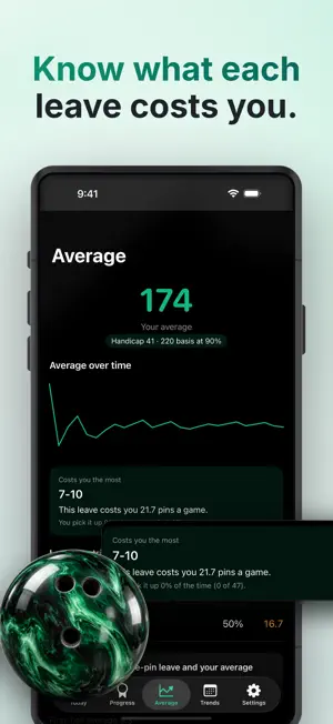 Bowling Average: Score & Spare screenshot 1
