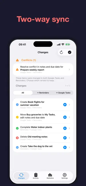 gtsync: Sync Tasks & Reminders screenshot 1