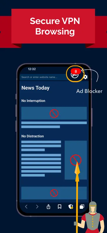 VPN UK - Free VPN and Browser screenshot 4 of 7