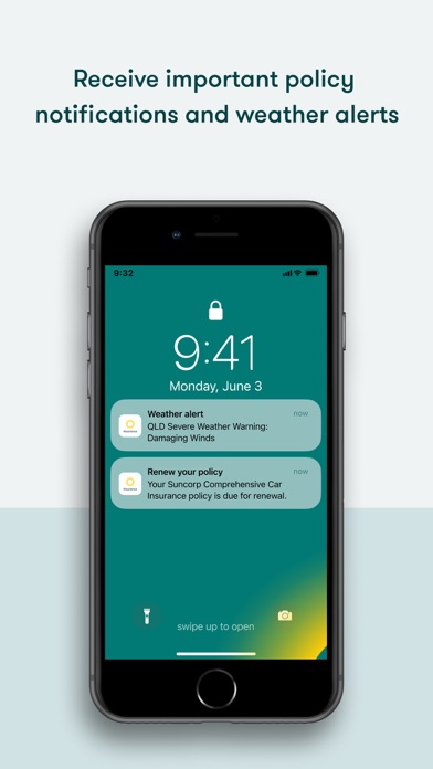 Suncorp Insurance App Screenshot