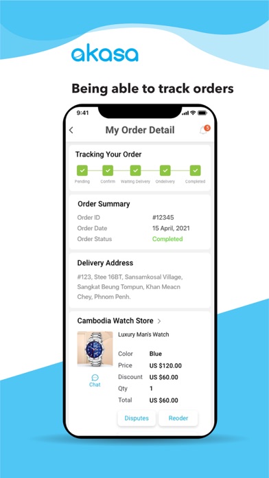AKASA - Online Shopping Screenshot