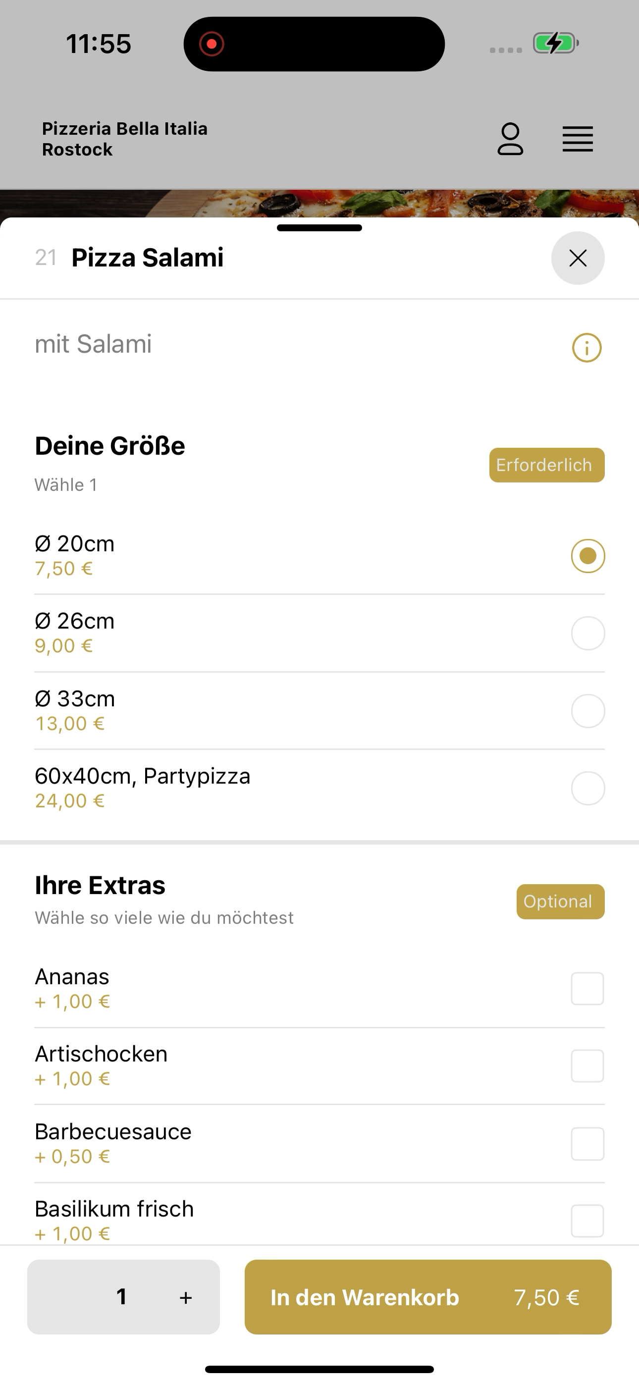 Pizzeria Bella Italia Rostock screenshot 8