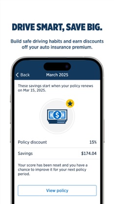 USAA DriveSafe screenshot 2