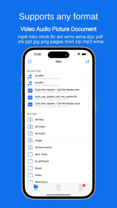 UPlayer HD - Media & Files! Screenshot
