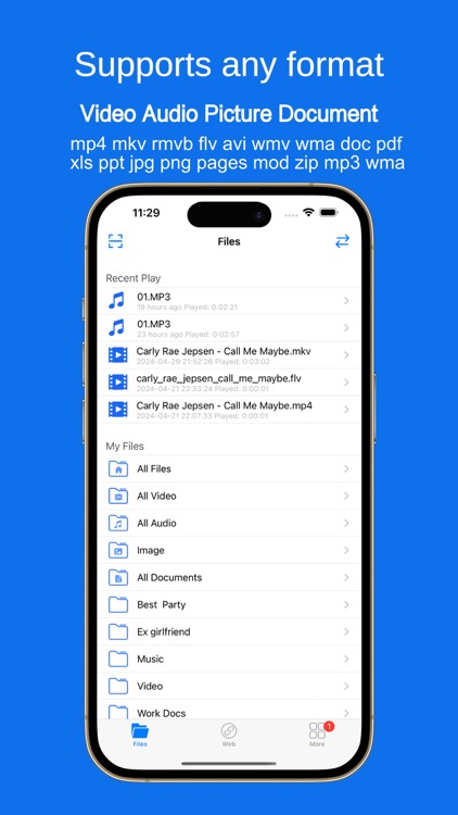 UPlayer HD - Media & Files!