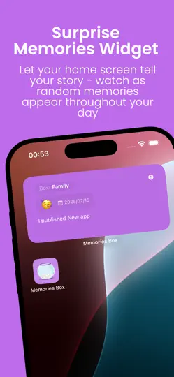 MemoriesBox Sevgili Anı Kutusu iPhone Ekran Görüntüsü 6