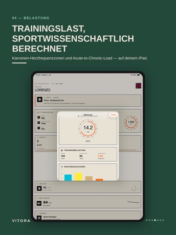Vitora iPad screenshot