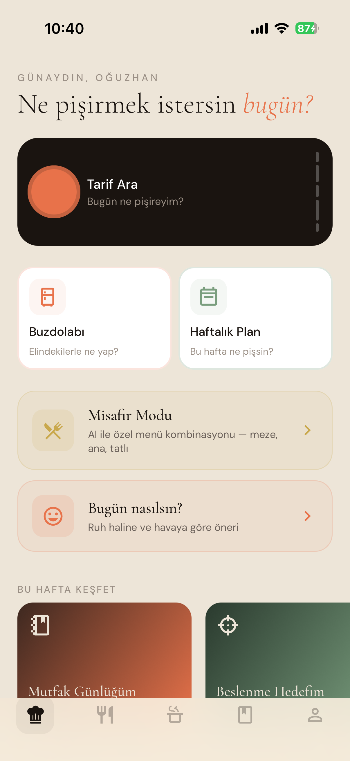 Çeşni - Mutfak Asistanı
