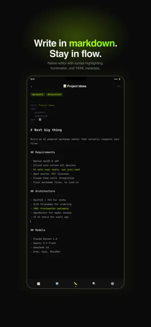 Hashy - AI Markdown Editor screenshot 2