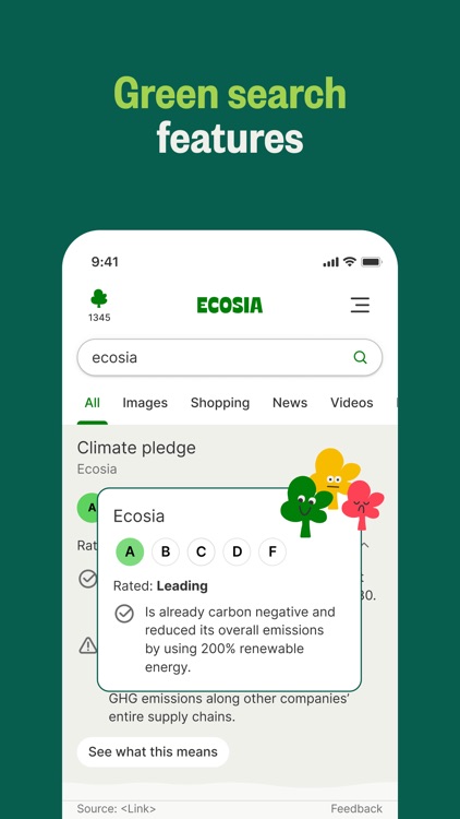Ecosia: Search to plant trees screenshot-3