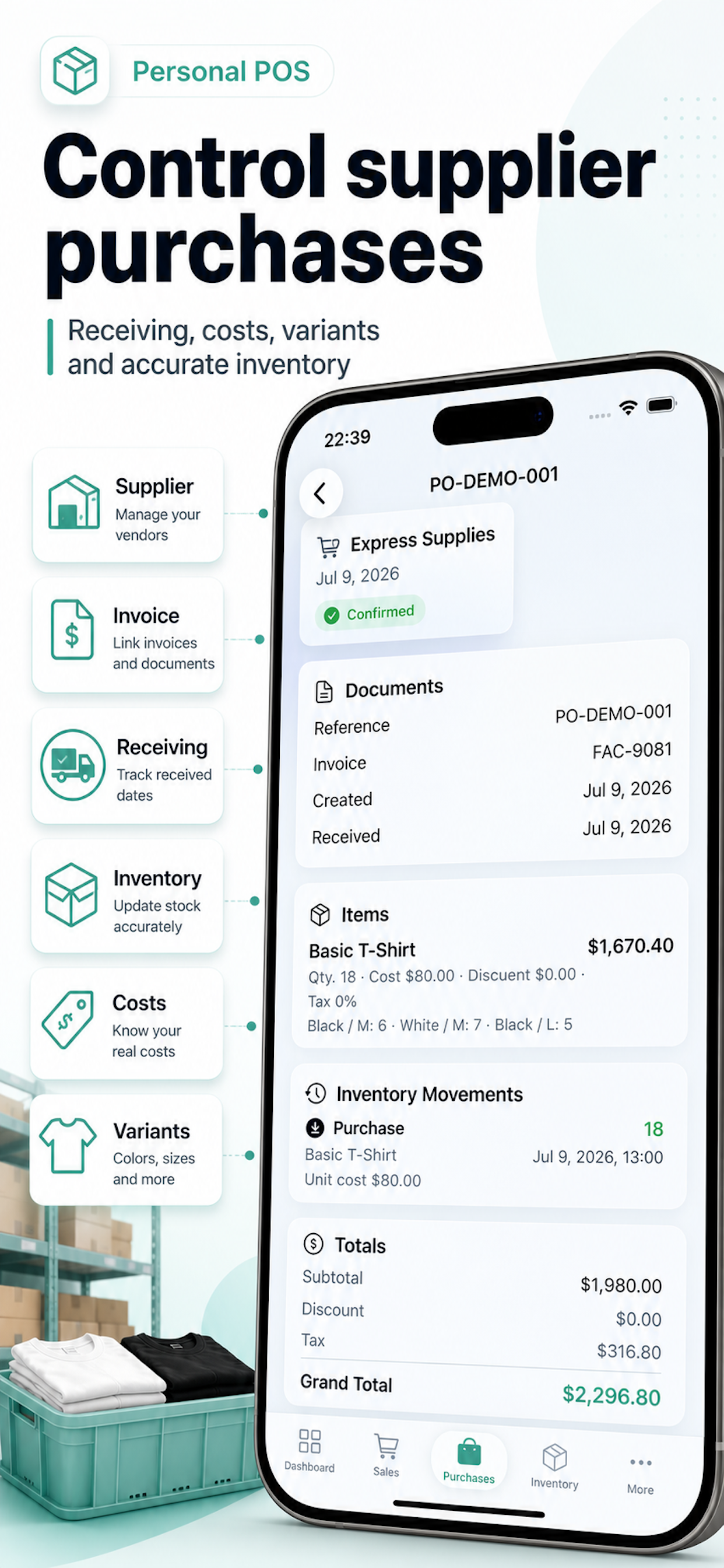 Personal POS – Sales & Stock screenshot 5