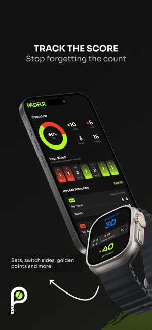 Padelr - Padel Match Tracker screenshot 1