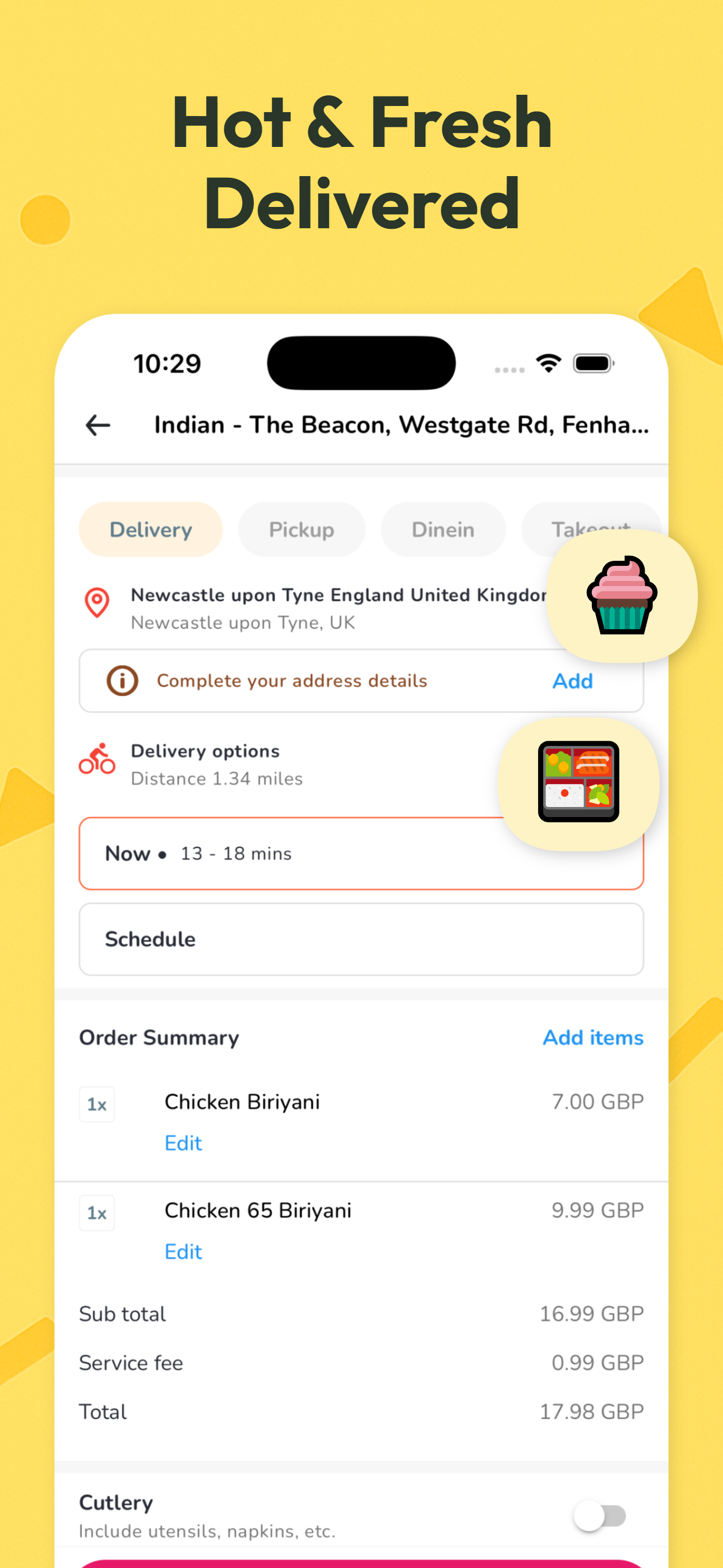 Hommic - Order Food Online screenshot 5