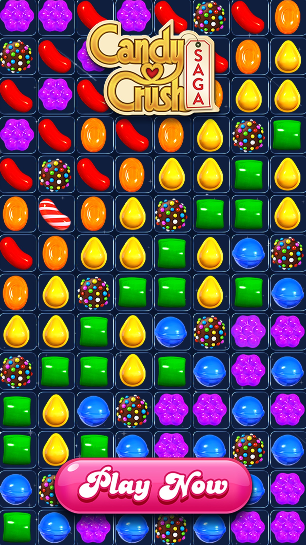 Candy Crush Saga screenshot 1