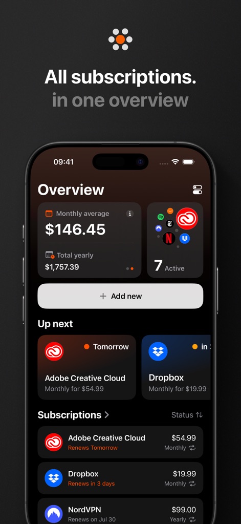 Subo: Suscripciones y Gastos - App de Finanzas | MWM