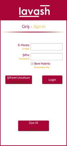 Lavash Mobile Sipariş screenshot