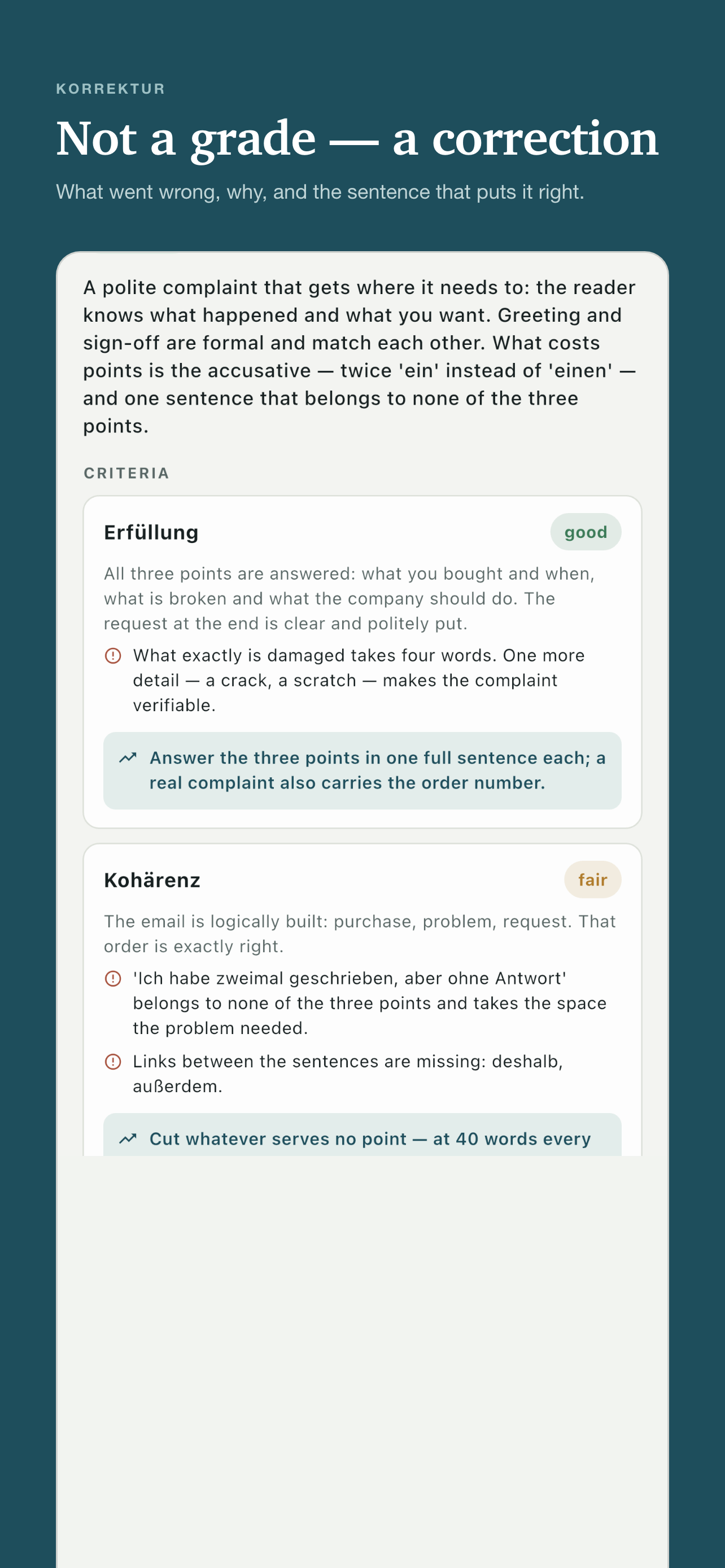 Rilke – German Exam Prep A1-B2 screenshot 7